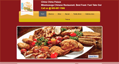 Desktop Screenshot of chinachinapalace.com